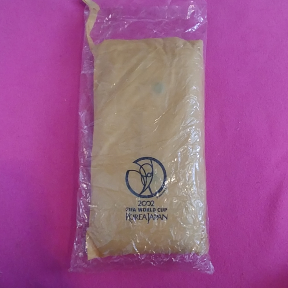 2002 FIFA World Cup rain coat & seat cushion